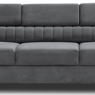 Dreisitzer-Wohnzimmersofa MELISENDE - Graphit