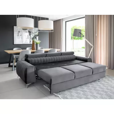 Dreisitzer-Wohnzimmersofa MELISENDE - Graphit