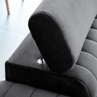 Dreisitzer-Wohnzimmersofa MELISENDE - Graphit
