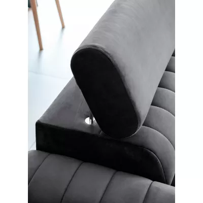 Dreisitzer-Wohnzimmersofa MELISENDE - Graphit