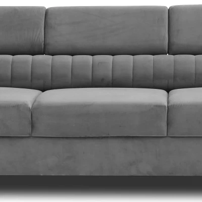 Dreisitzer-Wohnzimmersofa MELISENDE - grau