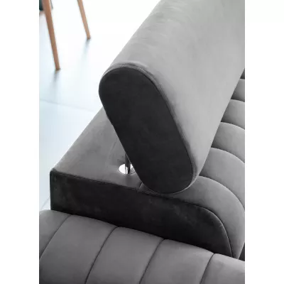 Dreisitzer-Wohnzimmersofa MELISENDE - grau