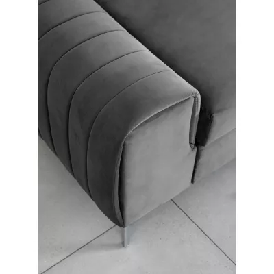 Dreisitzer-Wohnzimmersofa MELISENDE - grau