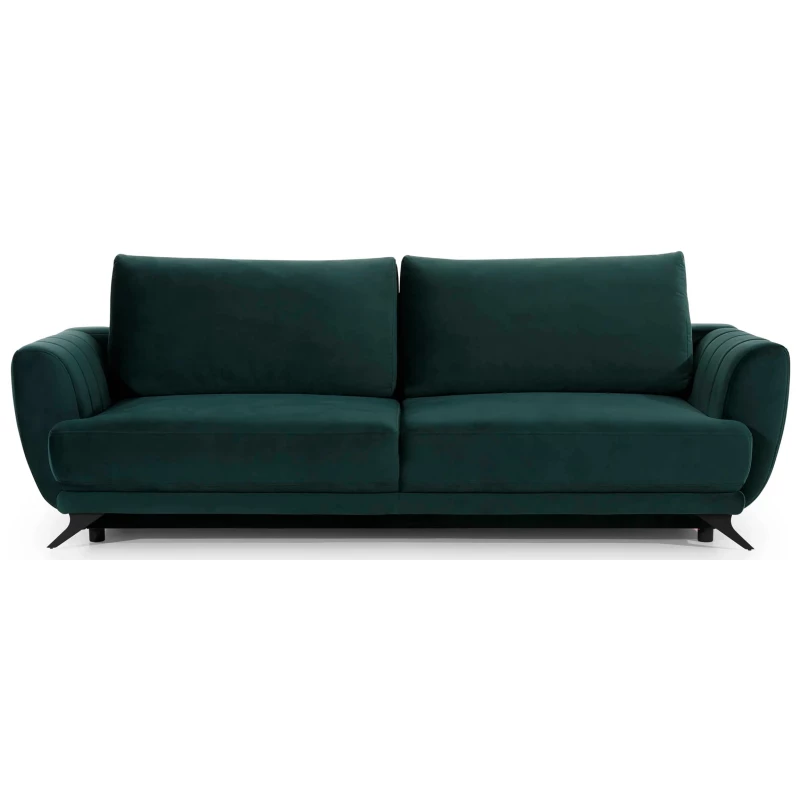 Stilvolles Schlafsofa ZARIN – Dunkelgrün