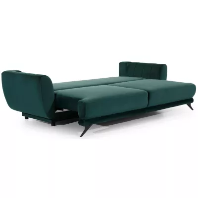 Stilvolles Schlafsofa ZARIN – Dunkelgrün