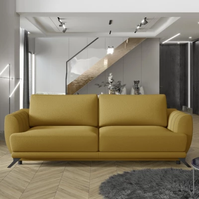 Stilvolles Schlafsofa ZARIN – Senf
