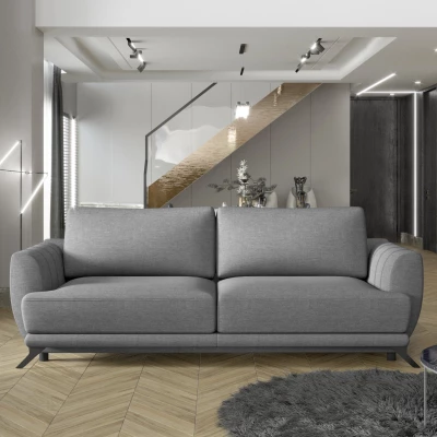 Stilvolles Schlafsofa ZARIN - grau 2