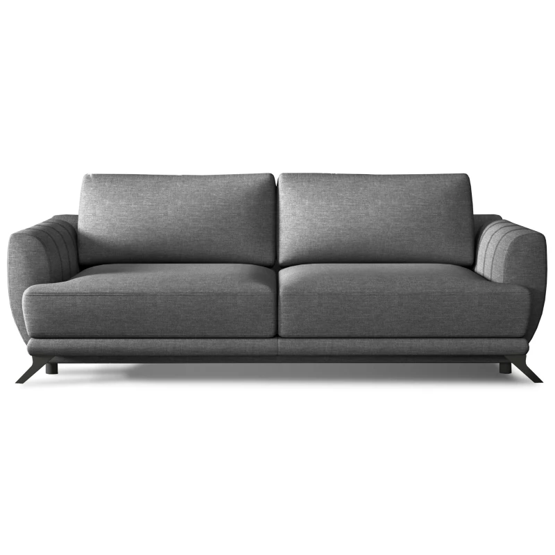 Stilvolles Schlafsofa ZARIN - dunkelgrau 2