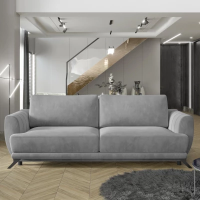 Stilvolles Schlafsofa ZARIN - grau 1
