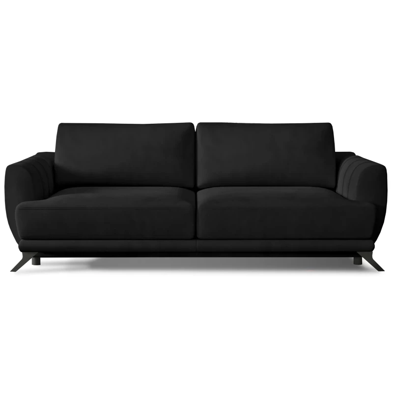 Stilvolles Schlafsofa ZARIN - schwarz 2