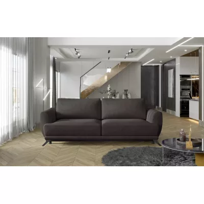 Stilvolles Schlafsofa ZARIN - braun