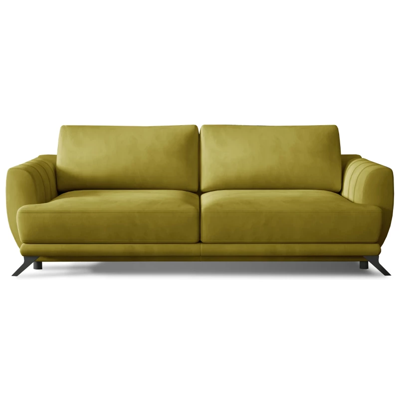 Stilvolles Schlafsofa ZARIN - gelb