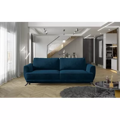 Stilvolles Schlafsofa ZARIN - blau