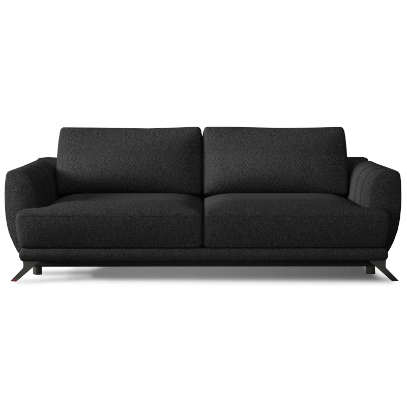 Stilvolles Schlafsofa ZARIN - schwarz 1