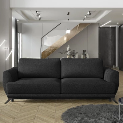 Stilvolles Schlafsofa ZARIN - schwarz 1