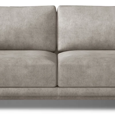 Stilvolles Schlafsofa ZARIN – beiges Öko-Leder