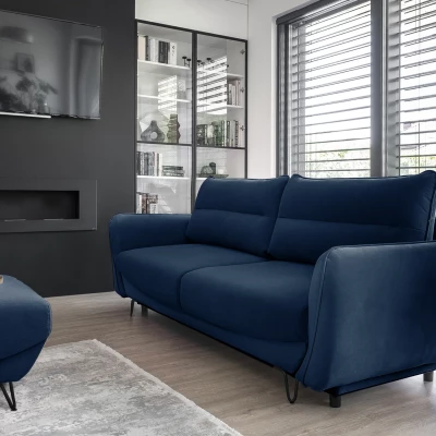 Schlafsofa fürs Wohnzimmer AISLIN – dunkelblau