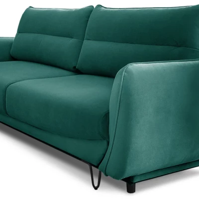 Wohnzimmer-Schlafsofa AISLIN - Benzin