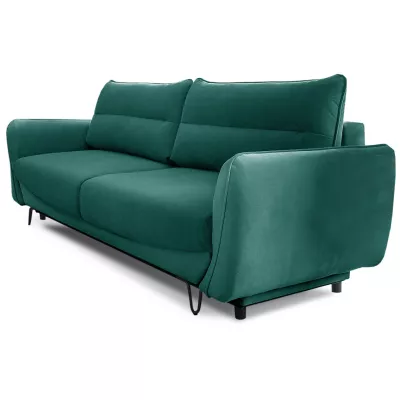 Wohnzimmer-Schlafsofa AISLIN - Benzin
