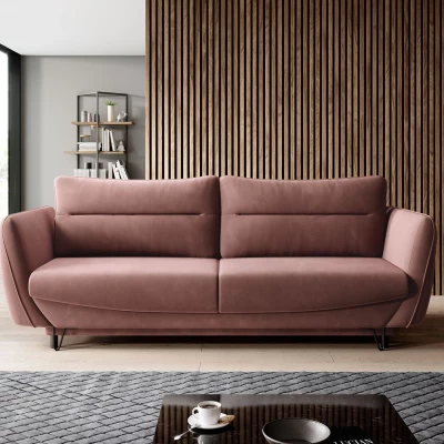 Schlafsofa fürs Wohnzimmer AISLIN - rosa