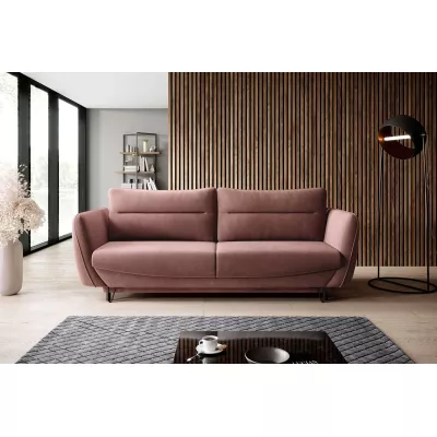Schlafsofa fürs Wohnzimmer AISLIN - rosa