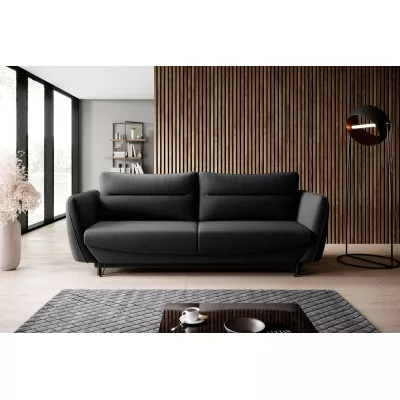 Schlafsofa fürs Wohnzimmer AISLIN - schwarz 1