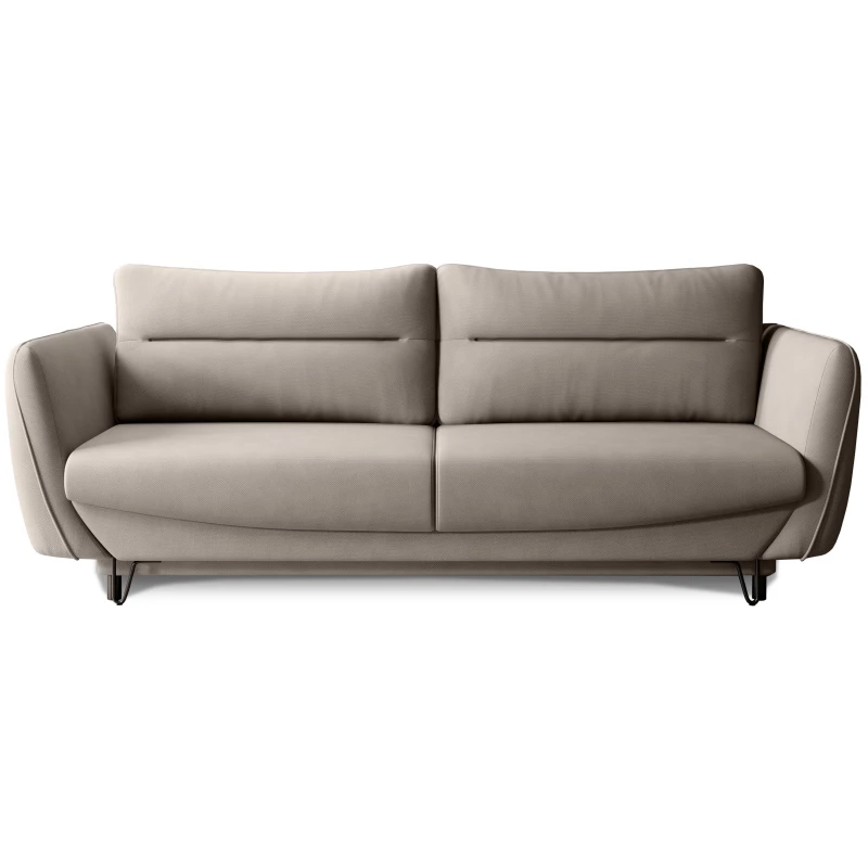 Schlafsofa für das Wohnzimmer AISLIN – hellbeige