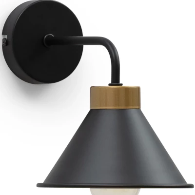 DETMER Wandstrahler - Schwarz/Gold