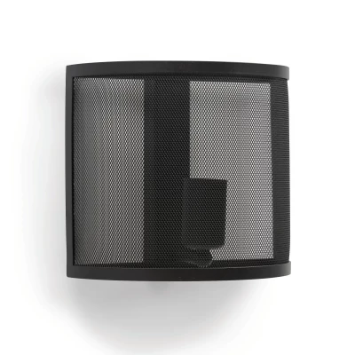 Moderne Wandleuchte GORMAR – schwarz
