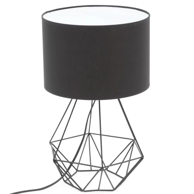 BREVITAS Nachttischlampe - schwarz