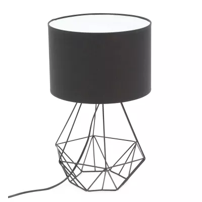 BREVITAS Nachttischlampe - schwarz