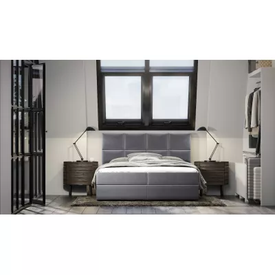 Hotelbett 140x200 SORELLA 2 - hellgrau