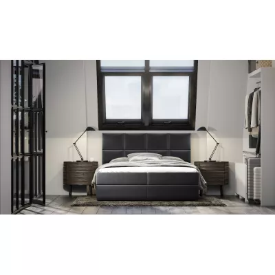Hotelbett 180x200 SORELLA 2 - schwarz