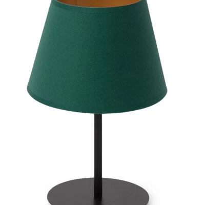 VESPILLO Nachttischlampe - grün / gold / schwarz