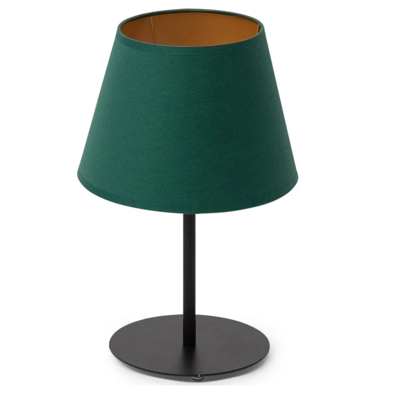 VESPILLO Nachttischlampe - grün / gold / schwarz