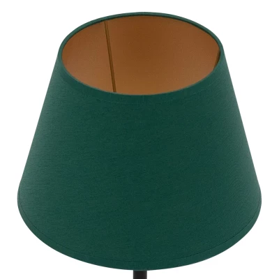 VESPILLO Nachttischlampe - grün / gold / schwarz