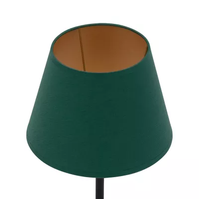 VESPILLO Nachttischlampe - grün / gold / schwarz