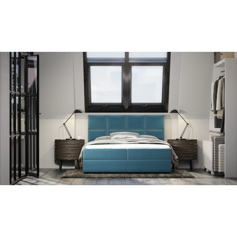 Hotelbett 180x200 SORELLA 1 - hellblau