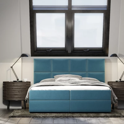 Hotelbett 140x200 SORELLA 2 - hellblau