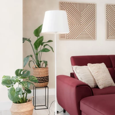 Stehlampe Skandinavische VESPILLO – weiß