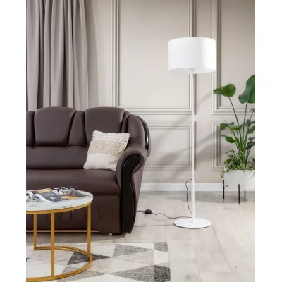 Skandinavische Stehlampe VESPILLO - weiß