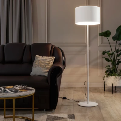 Skandinavische Stehlampe VESPILLO - weiß