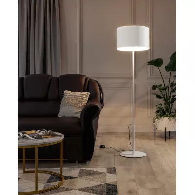 Skandinavische Stehlampe VESPILLO - weiß