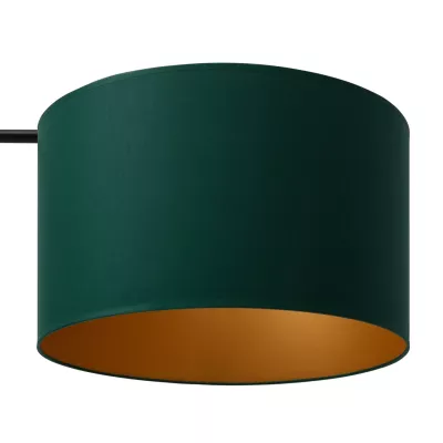 VESPILLO Stehleuchte - grün / gold / schwarz