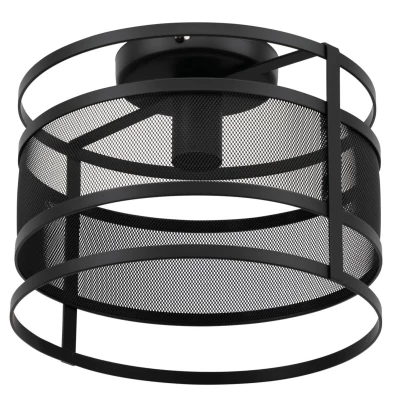 GORMAR Design-Deckenaufbauleuchte – Schwarz