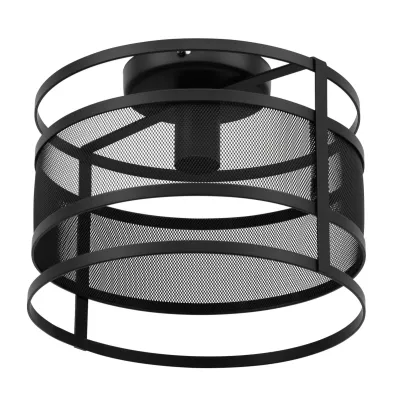 GORMAR Design-Deckenaufbauleuchte – Schwarz