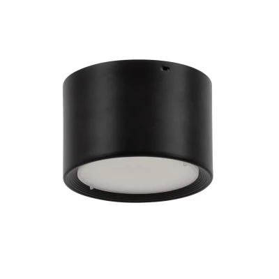 Moderne LED-Deckenleuchte VALLUM – schwarz