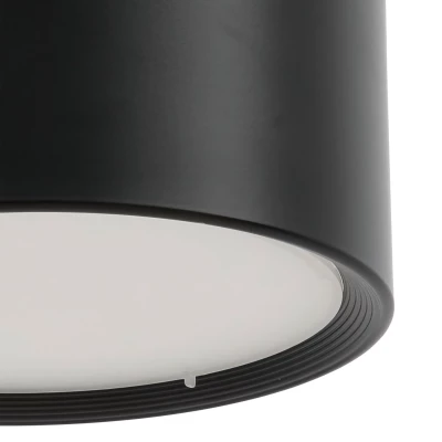 LED-Deckenleuchte VALLUM – schwarz