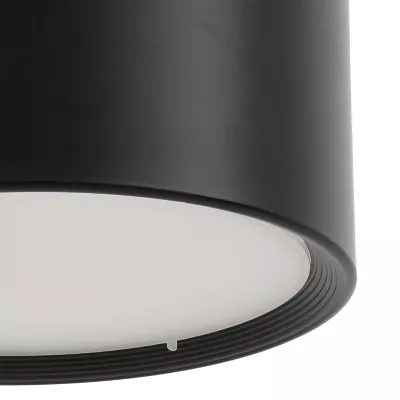 LED-Deckenleuchte VALLUM – schwarz