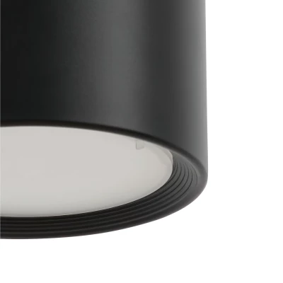 VALLUM LED-Deckenleuchte – schwarz